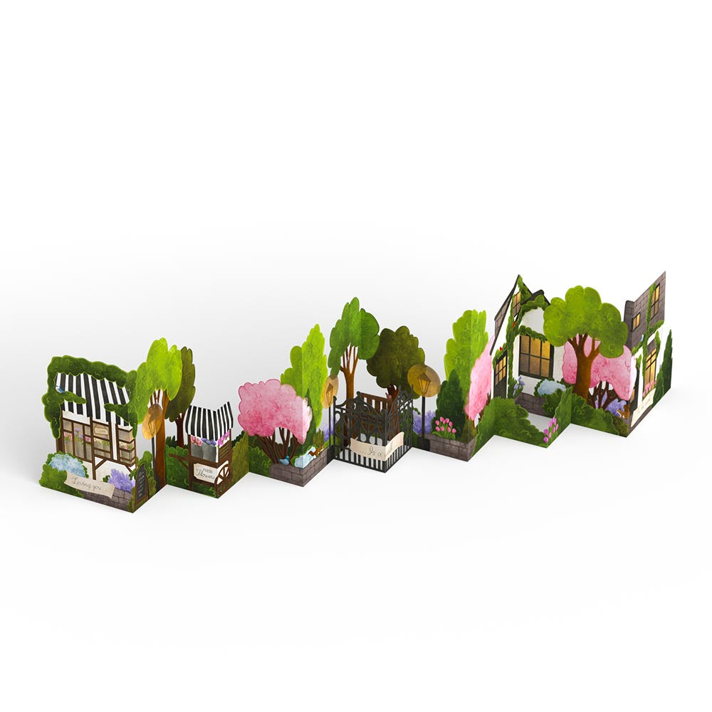 Loving You is a Walk in the Park Loooooong Card™ (Expands to 2 feet)、mySite、solidvoid