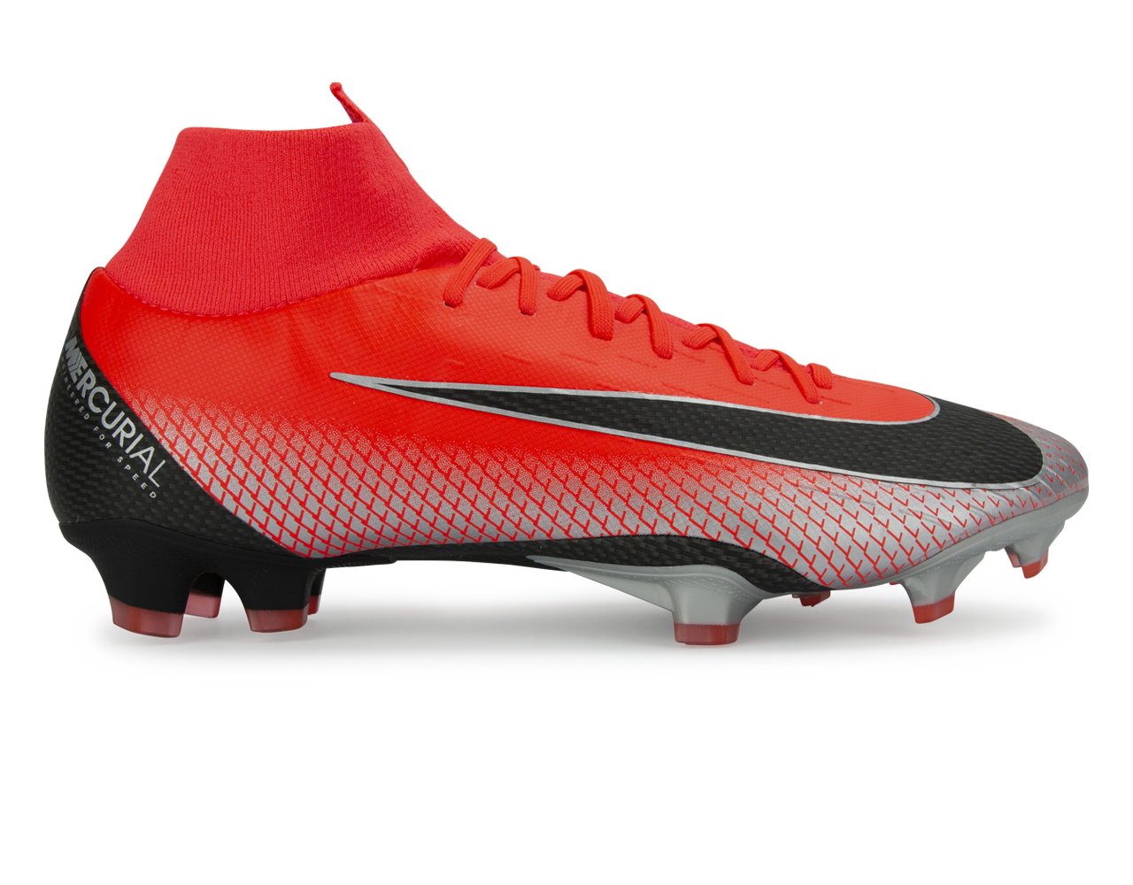 Nike Men's Mercurial CR7 Superfly 6 Pro FG Bright Crimson/Black、mySite、bottomscart