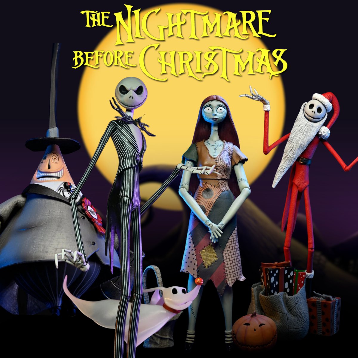 NECA Nightmare Before Christmas Set of 4、mySite、hgirdovlk