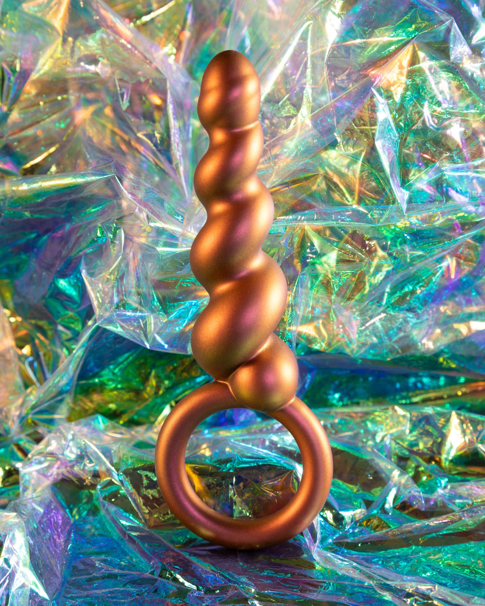 Anal Adventures Matrix By Blush® | Spiral Loop Copper 5.25-Inch Anal Plug、mySite、bottomscart