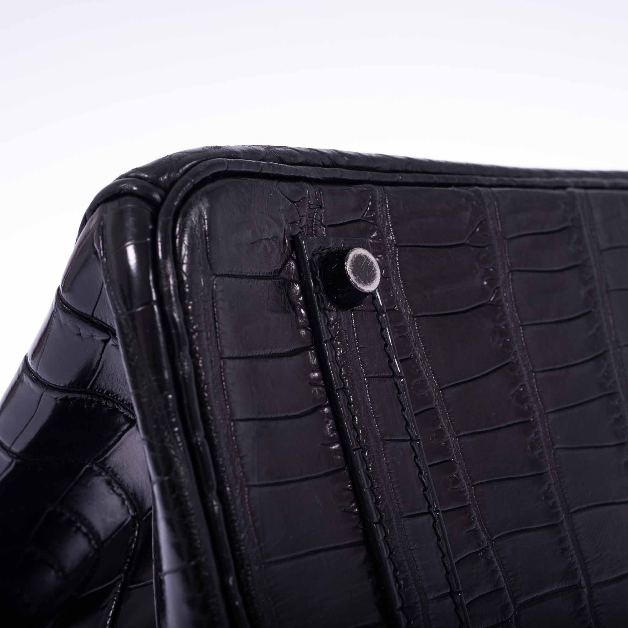 Hermès Birkin 35 SO BLACK Matte Niloticus Crocodile PVD Black Hardware、mySite、garminoutage.com