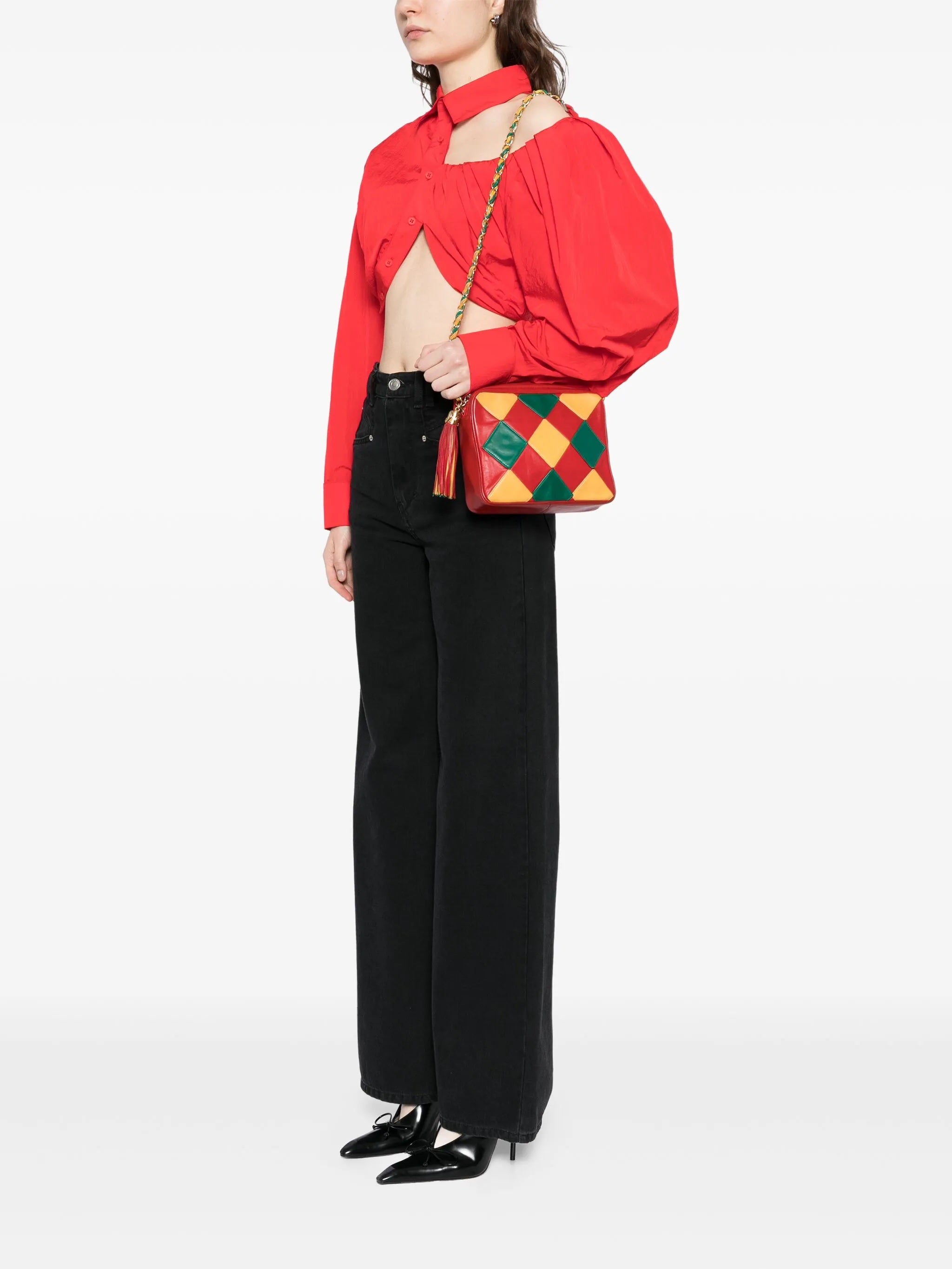 Vintage Harlequin Tassel Bag、mySite、garminoutage.com