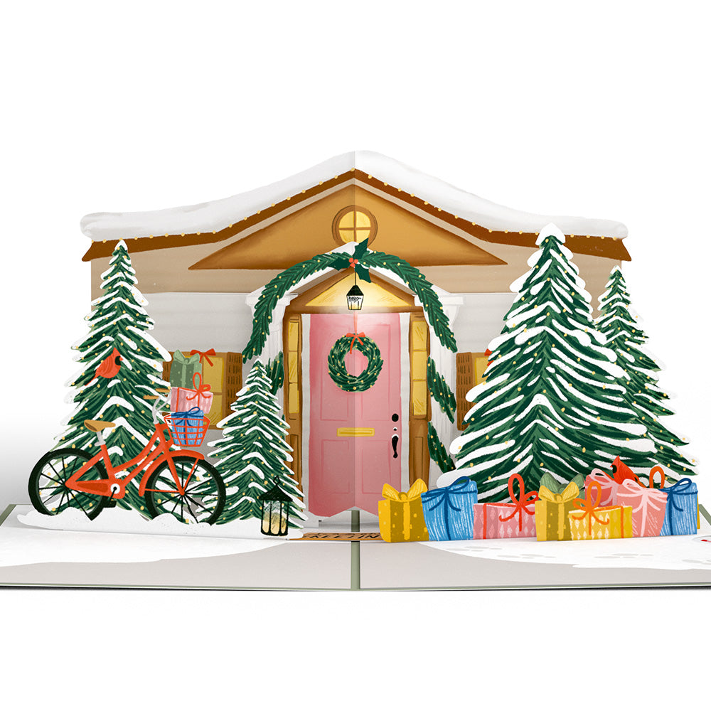 Winter Welcome Pop-Up Card、mySite、solidvoid