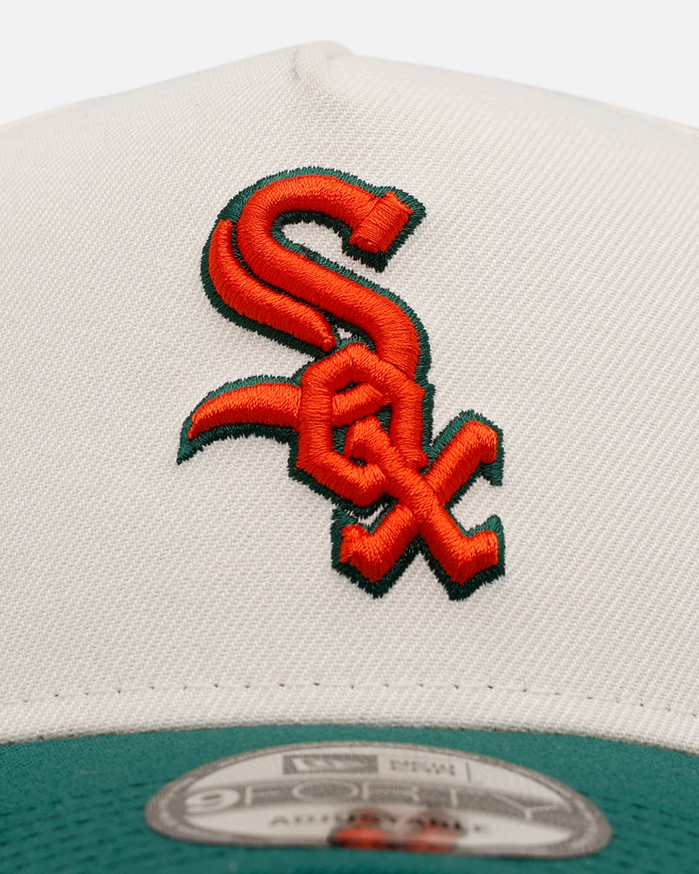 New Era Chicago White Sox 'Citrus' 9FORTY A-Frame Snapback Chrome/Green/Orange、mySite、zt4zffjzw