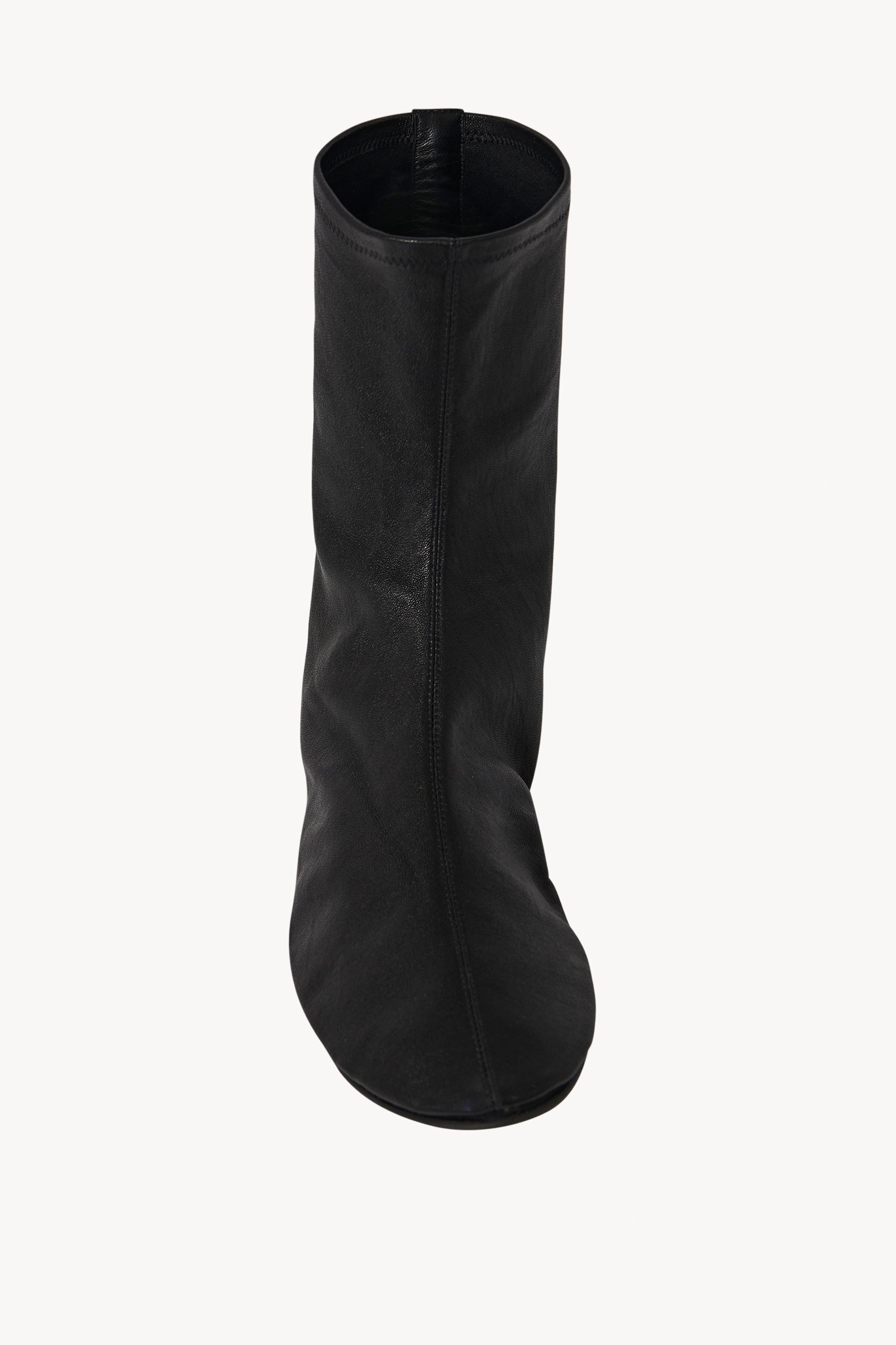 Sock Boot in Leather、mySite、aoinhome