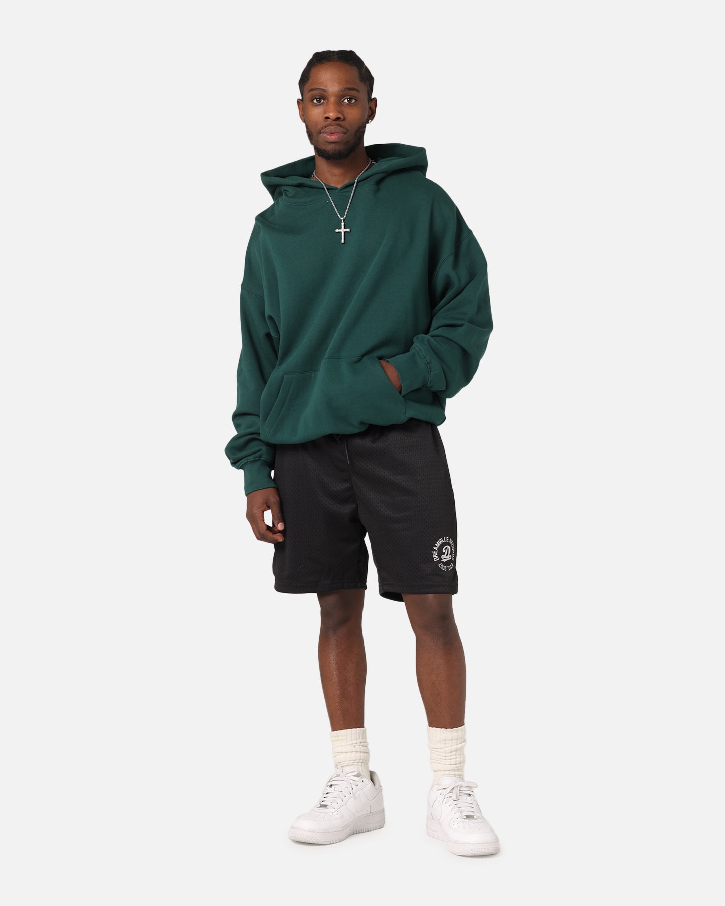 Dreamville Records Mesh Shorts Black Mesh、mySite、zt4zffjzw