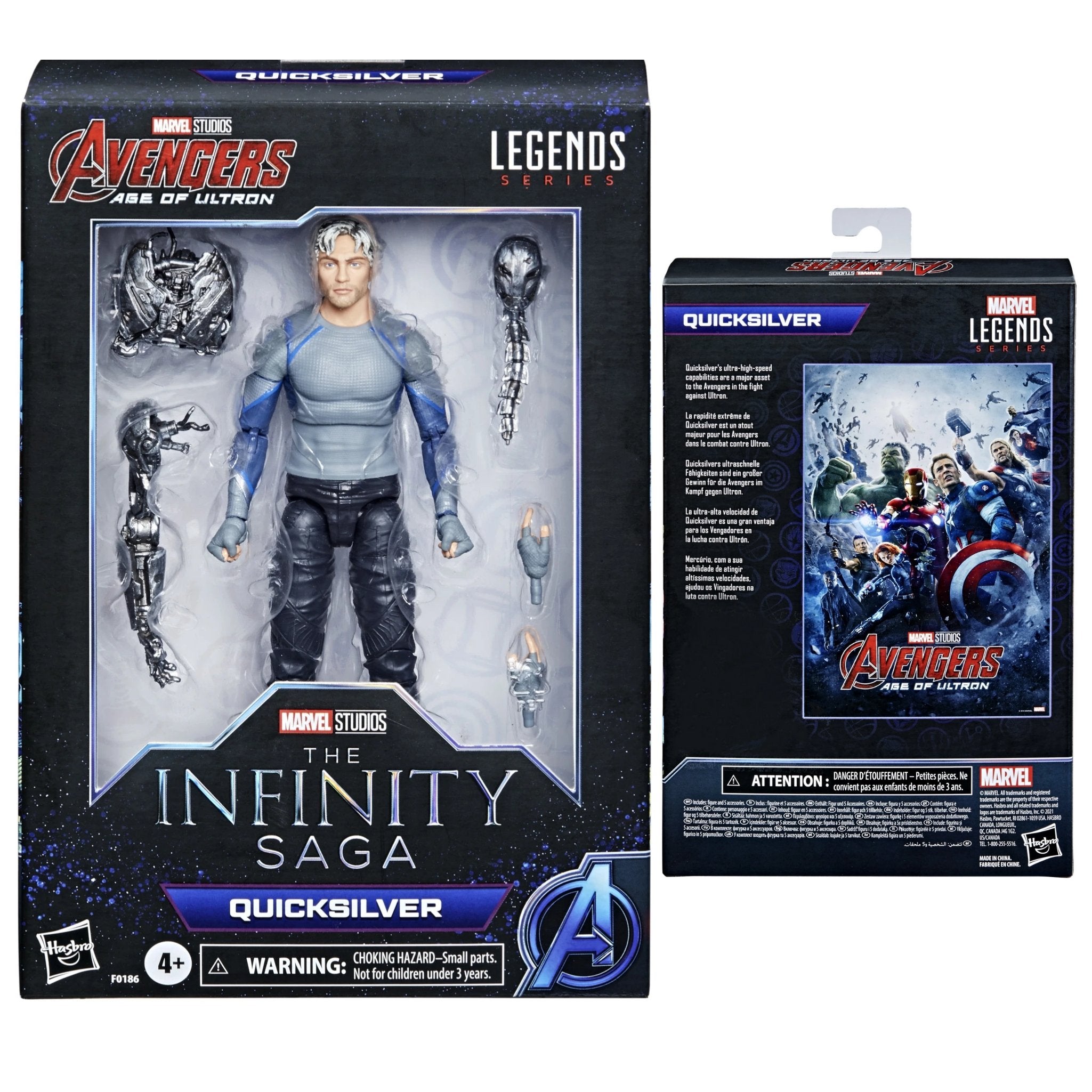 Avengers Infinity Saga Marvel Legends Quicksilver、mySite、hgirdovlk