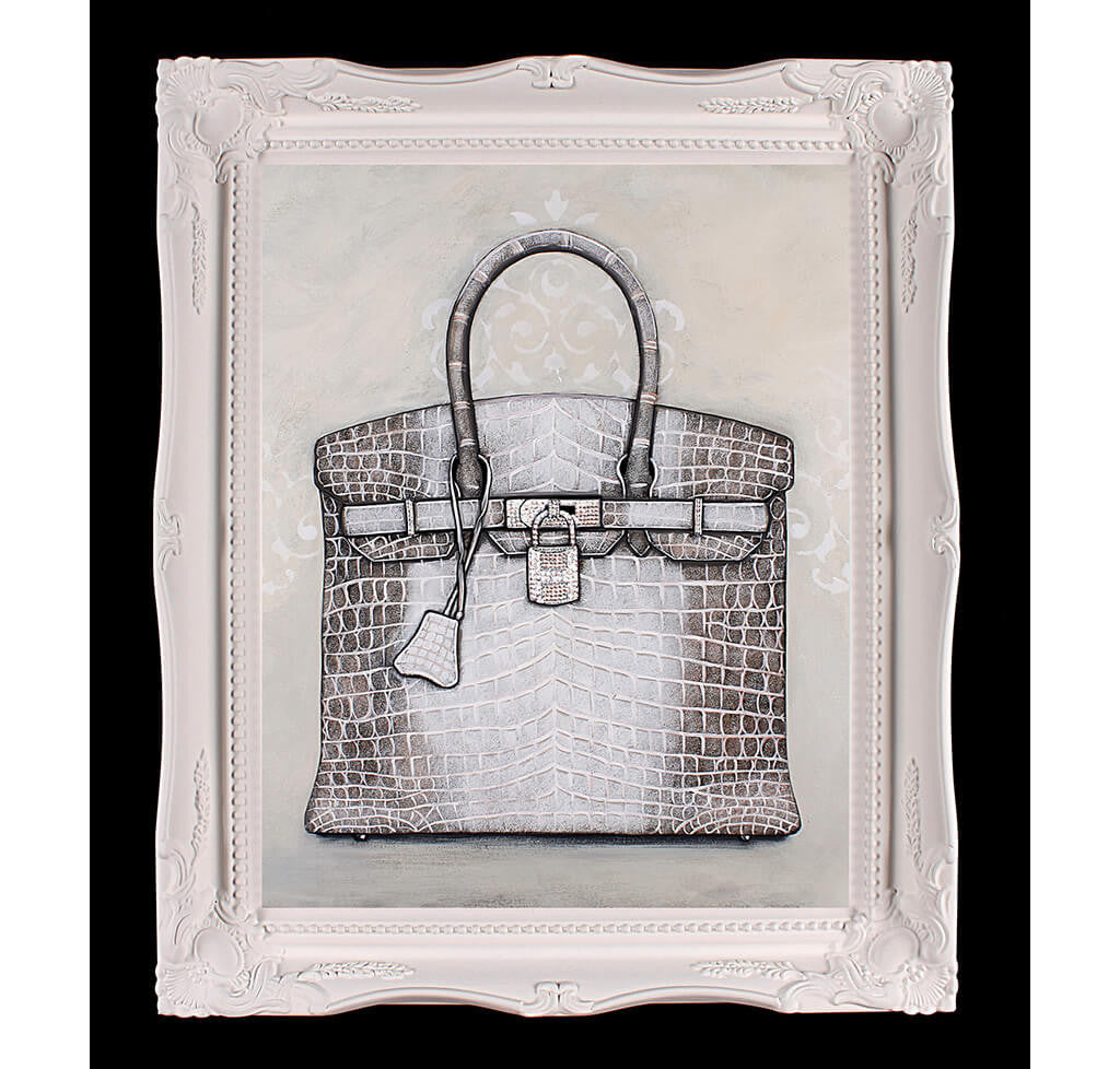 Medium Limited Edition Hermès Himalayan Birkin Giclée、mySite、garminoutage.com