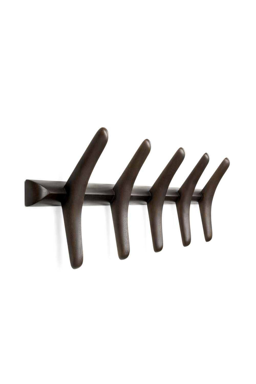 Brown Mahogany Wall Coat Rack | Ethnicraft PI、mySite、neckold