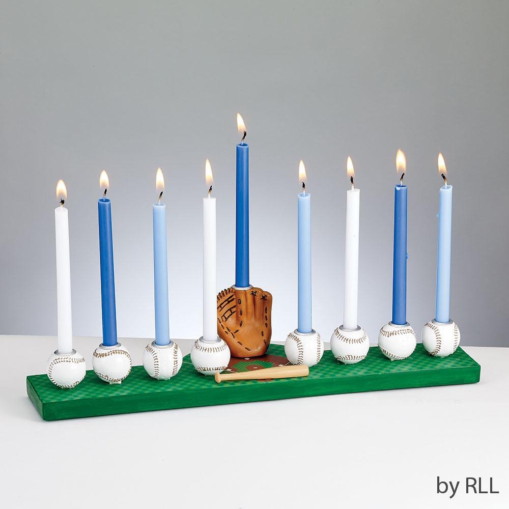 Hand-Painted Baseball Menorah、mySite、topwebapps