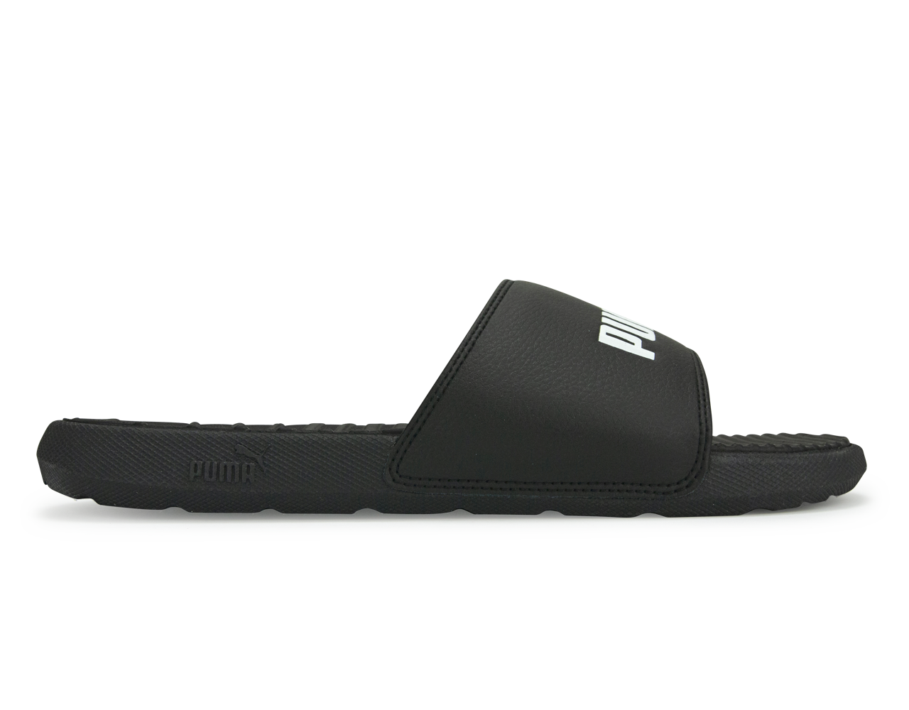 PUMA Men's Cool Cat Sandals Black/White、mySite、bottomscart