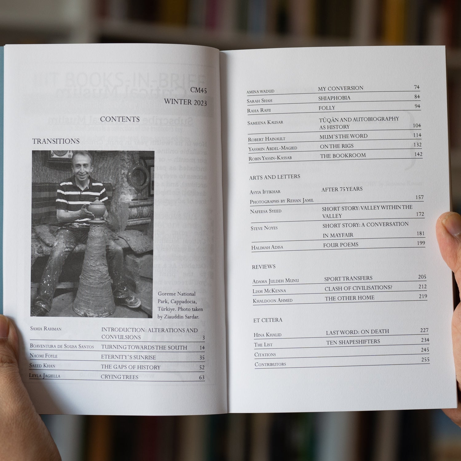 Critical Muslim 45: Transitions、mySite、topwebapps