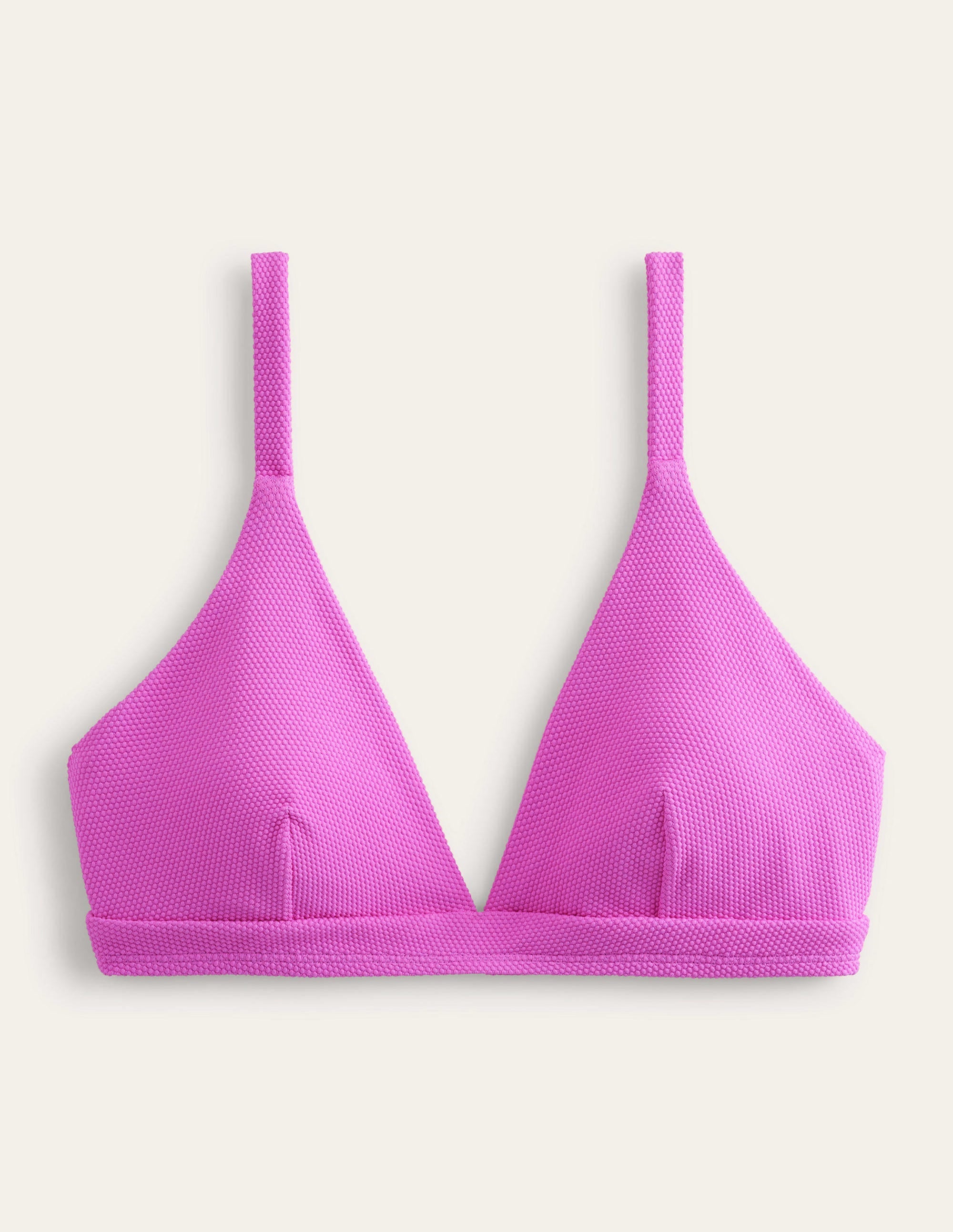  Arezzo V-neck Bikini Top-Amazing Pink Texture、mySite、ashleygrahame