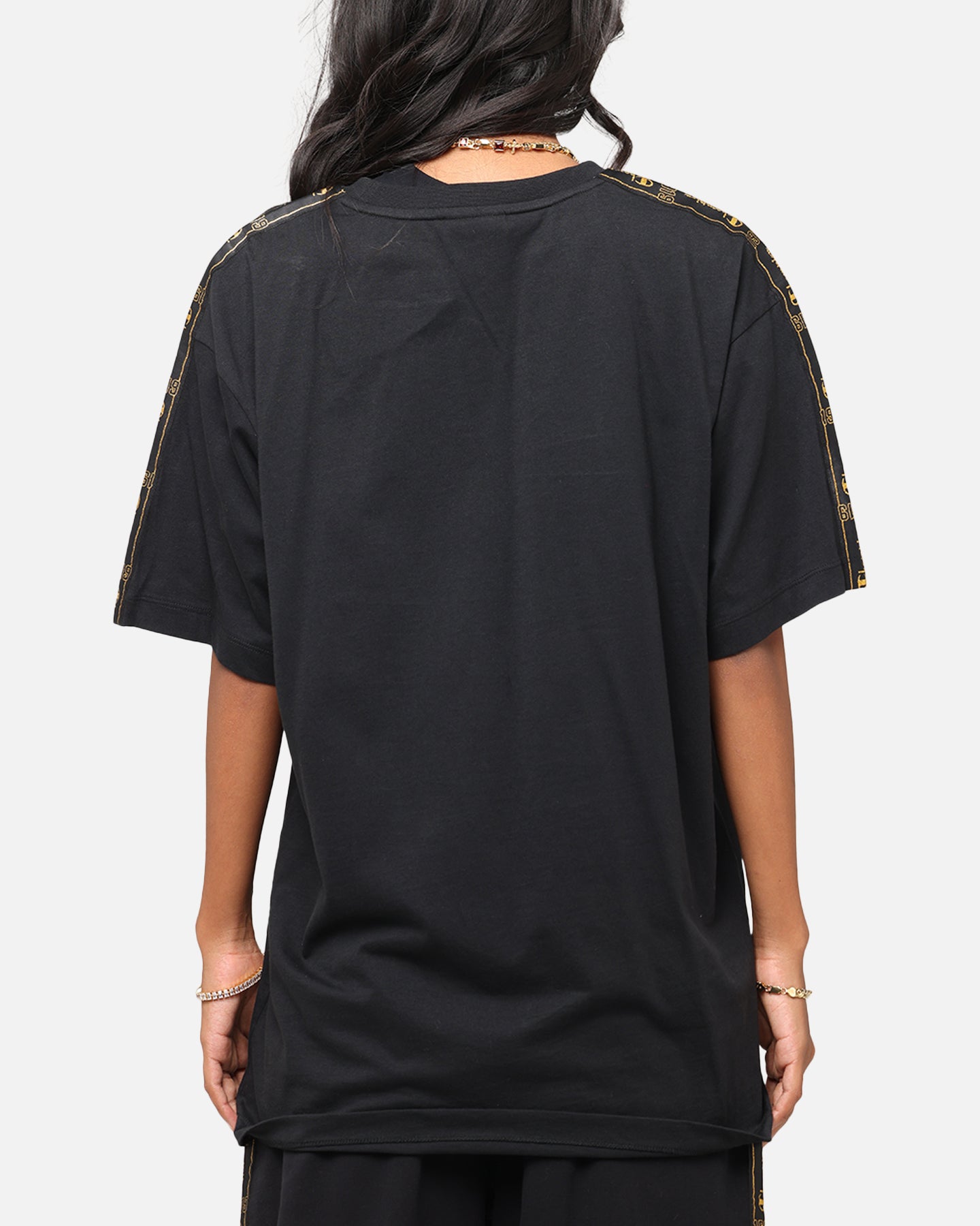 Champion Lux Taping T-Shirt Black、mySite、zt4zffjzw