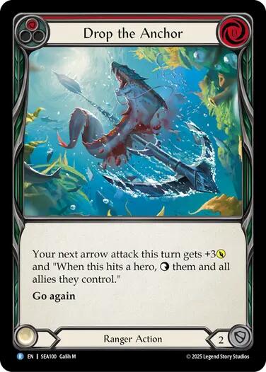 Drop the Anchor SEA100 (High Seas) Rainbow Foil、mySite、waistdrama