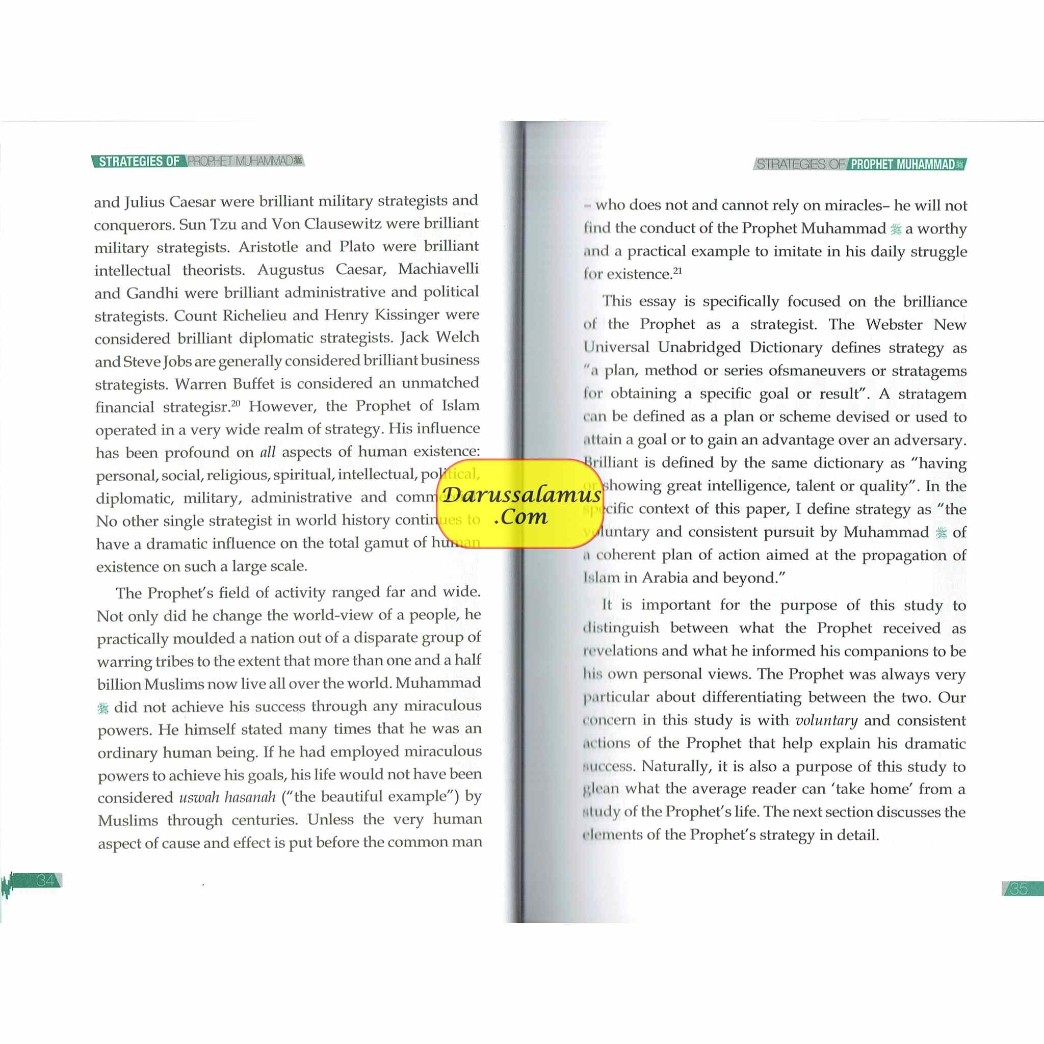 Strategies of Prophet Muhammad By Omar Khayyam Sheikh、mySite、topwebapps