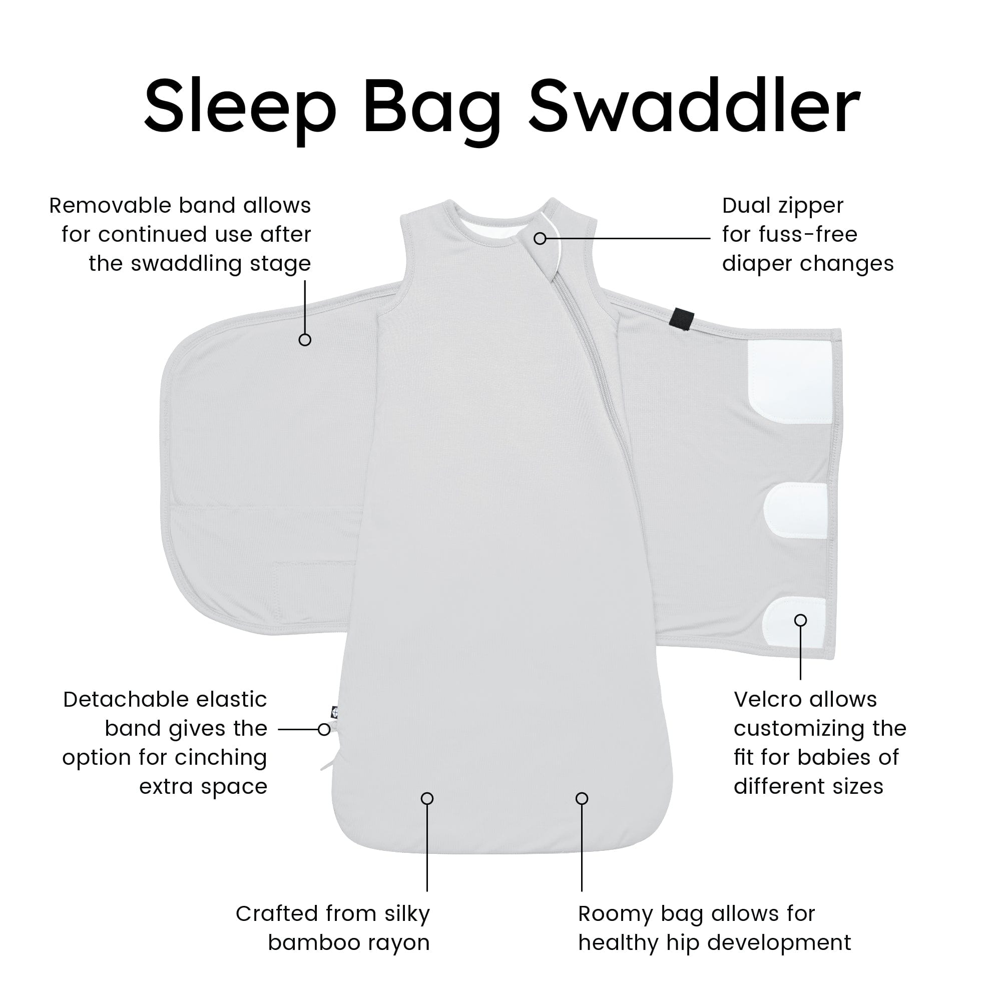  Sleep Bag Swaddler in Storm 1.0、mySite、layawaytickets