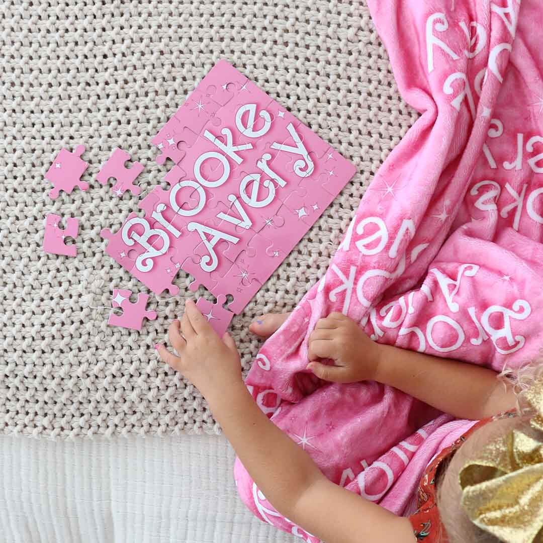  Kids Personalized 30 Piece Puzzle | Sparkle Girl、mySite、layawaytickets