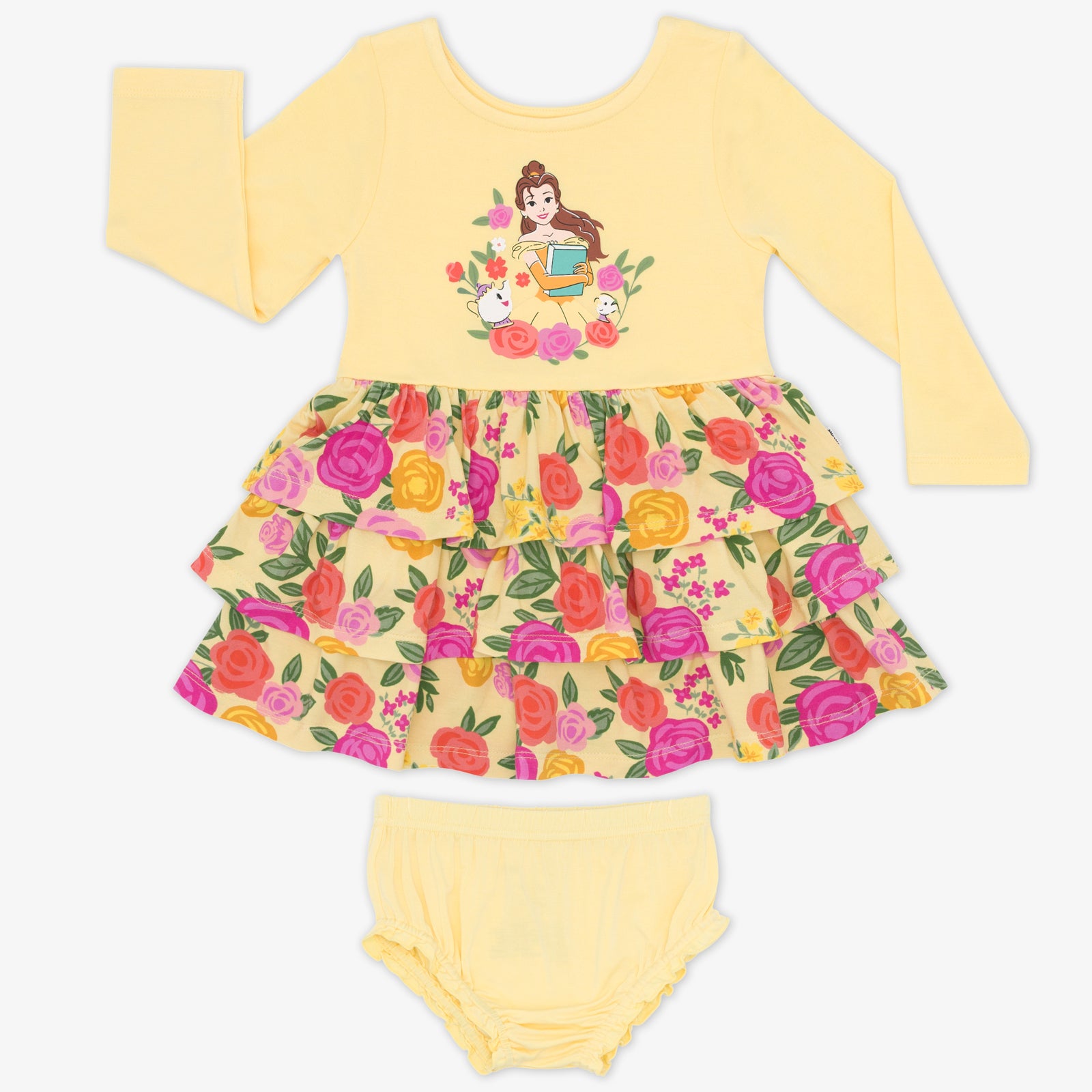  Disney Princess Belle Tiered Dress with Bloomer、mySite、layawaytickets