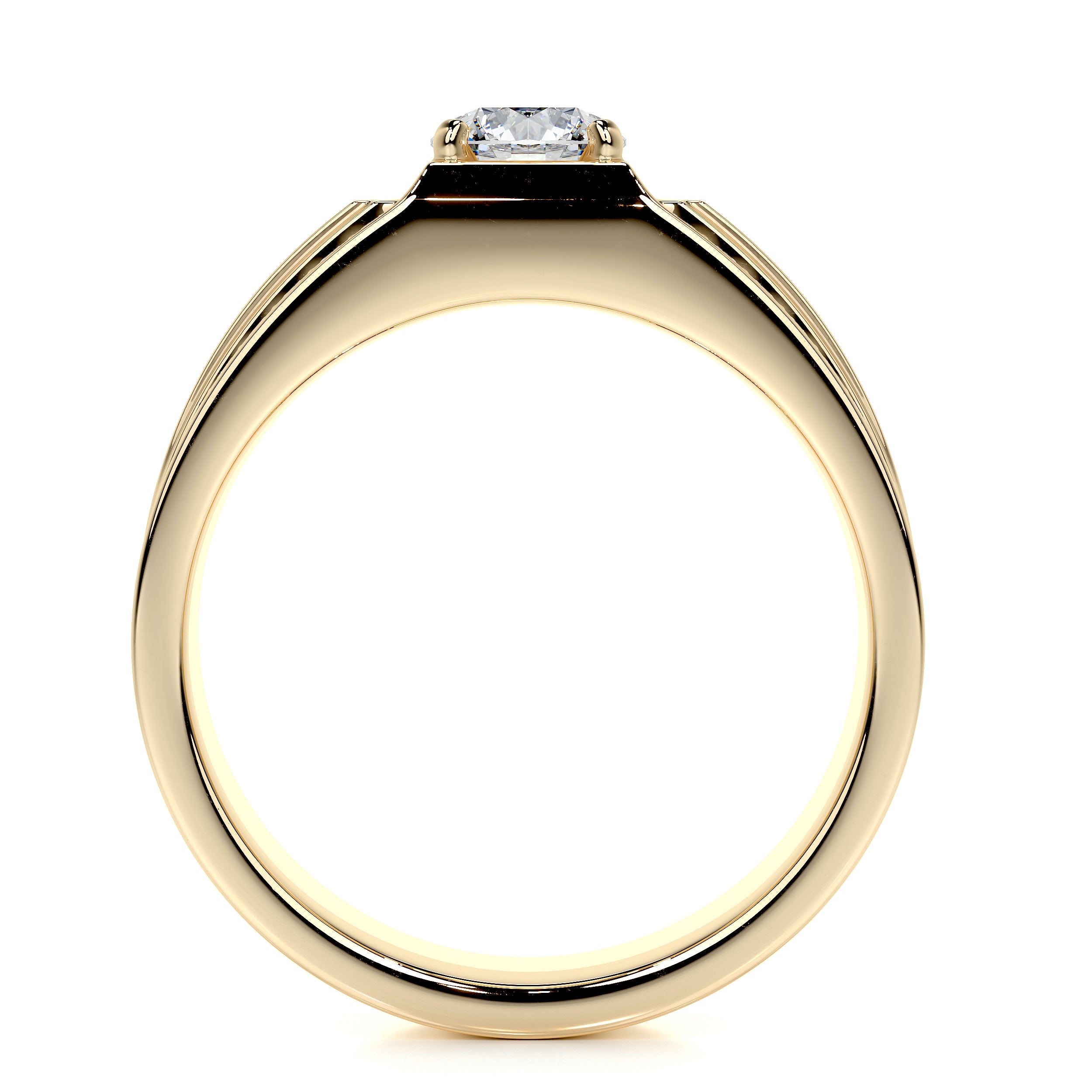 Raquel Lab Grown Diamond Wedding Band (1.25 Carat) -18K Yellow Gold、mySite、hinf8tx79