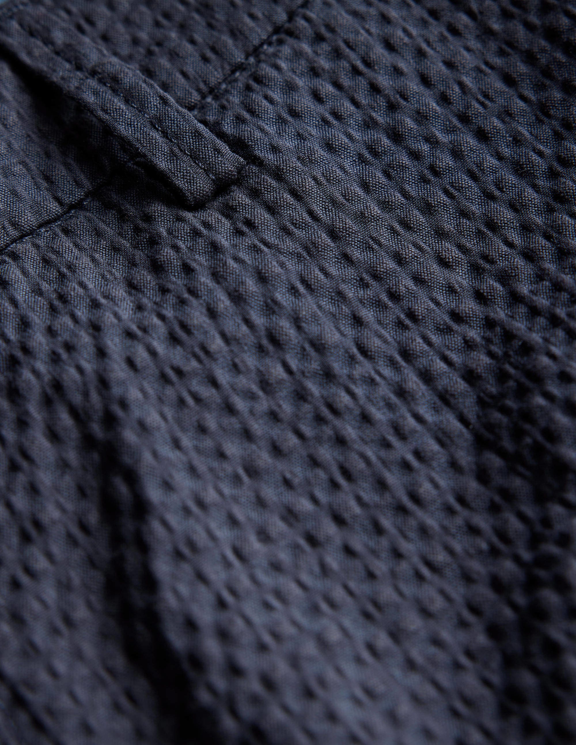  Smart Seersucker Trouser-Navy Seersucker、mySite、ashleygrahame