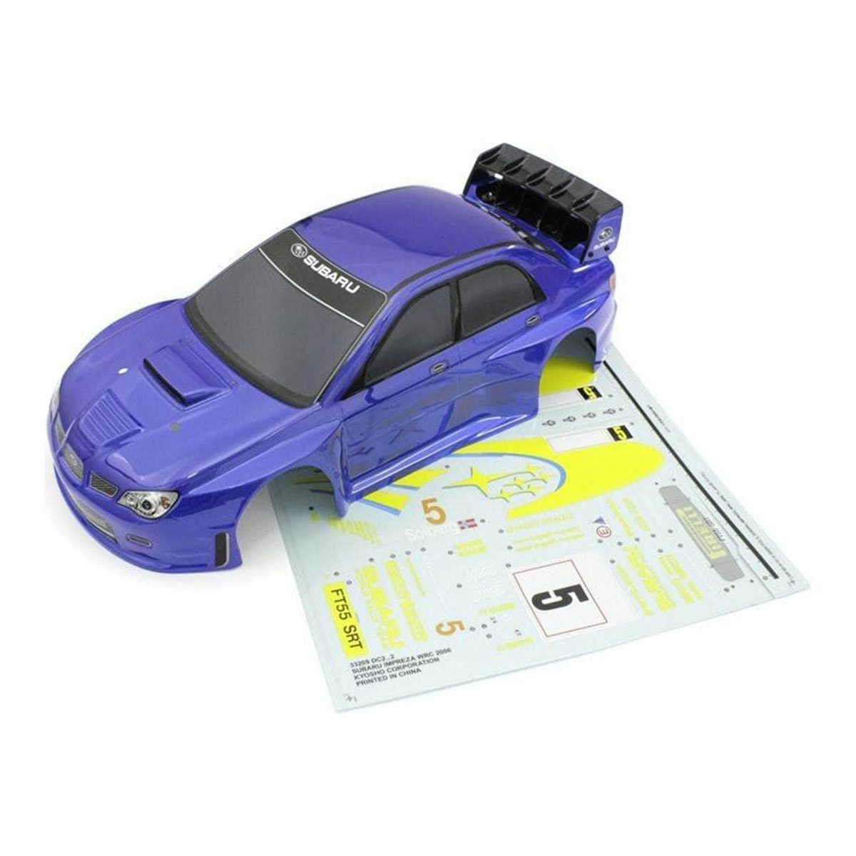  KYOFAB609, Kyosho Subaru Impreza WRC 2006 Body Set (Clear)、mySite、merchandisen