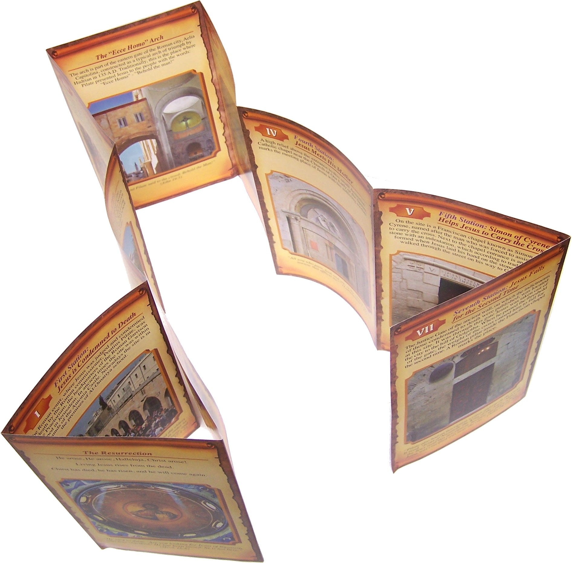 Via Dolorosa - The way of the Cross (Stations) - Pilgrim's actual 14 Stations of our Lord's agony in the Holy Land、mySite、topwebapps