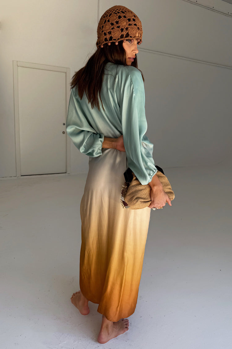 Blue Ombre Toria Dress Petite、mySite、solidvoid