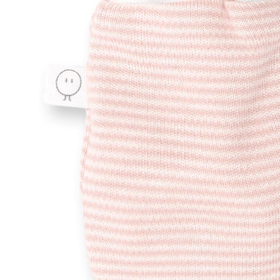  MORI Baby Mittens - Blush Stripe、mySite、merchandisen