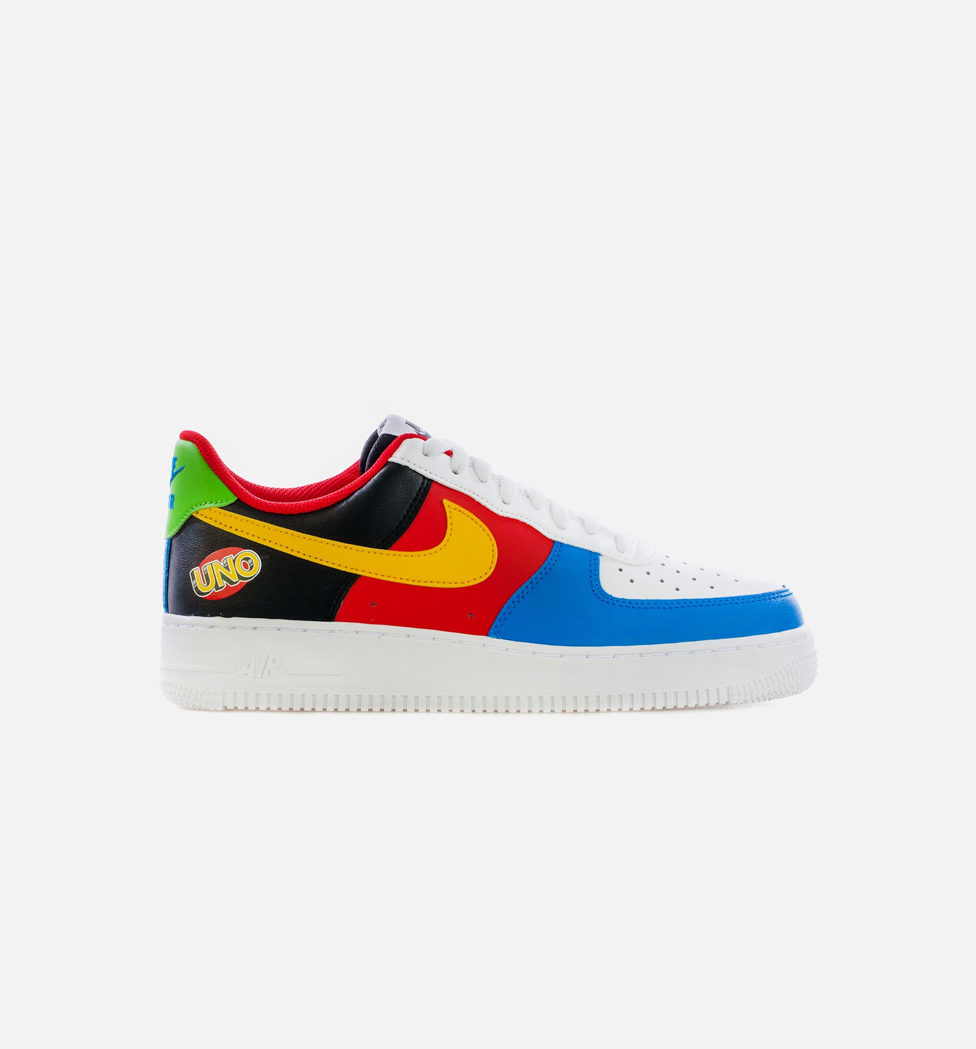 Air Force 1 UNO Mens Lifestyle Shoe - Black/Red/Multi Free Shipping、mySite、dreamappss