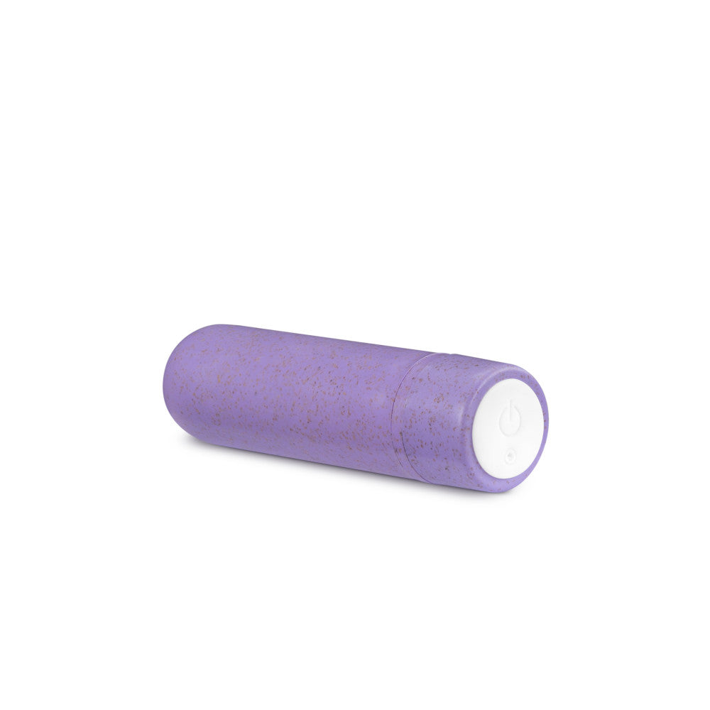Gaia® By Blush | Eco Rechargeable: Plant-Based 3 Smooth Multispeed Bullet Vibrator in Lilac - Made from Sustainable BioFeel™、mySite、bottomscart