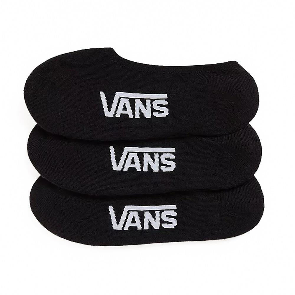  Vans Classic No Show Socks 3-Pack - Black、mySite、merchandisen
