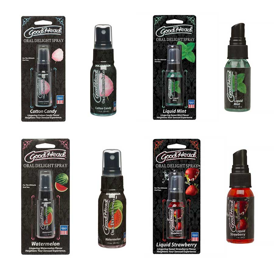 Good Head Oral Delight Flavored Blow Job Spray by Doc Johnson | 1 oz、mySite、bottomscart