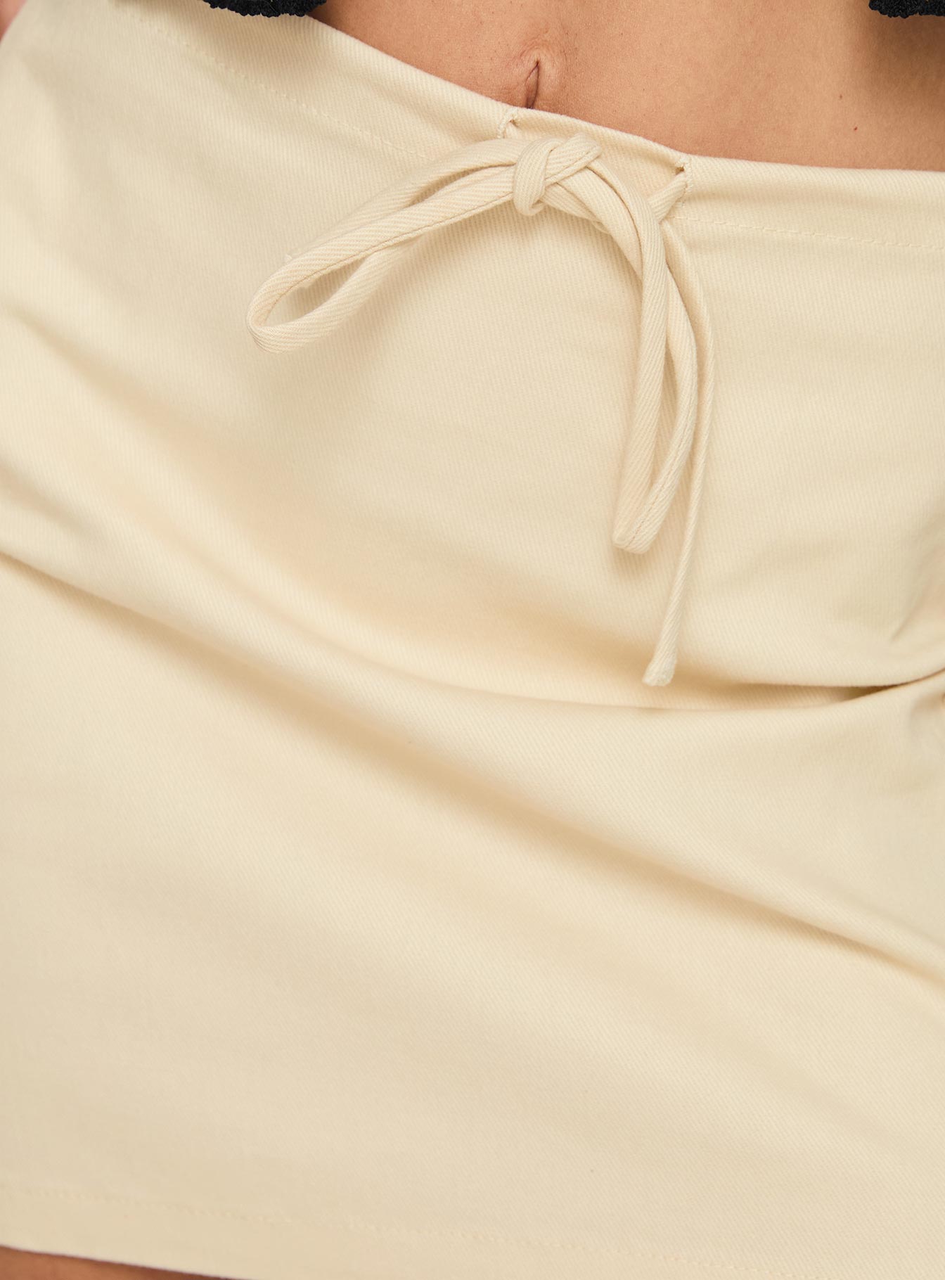 My Girl Mini Skirt Beige、mySite、solidvoid