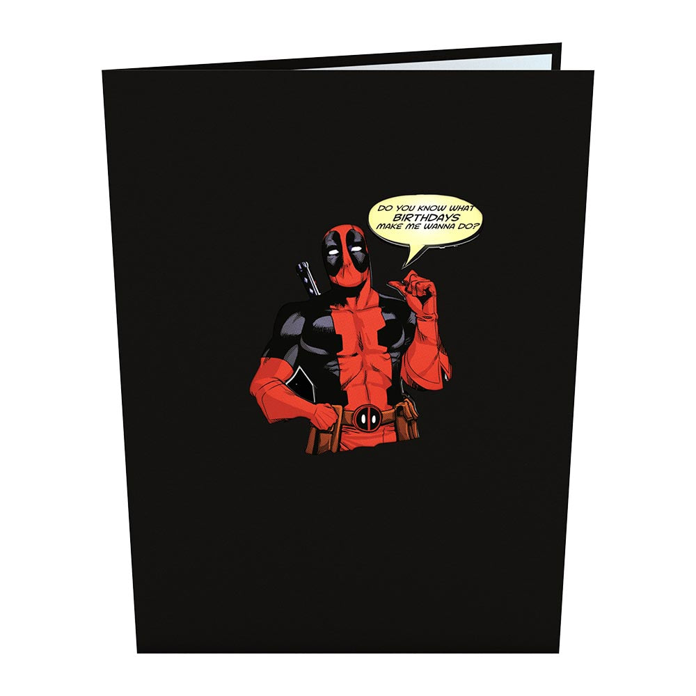 Marvel's Deadpool: Birthday Pop-Up Card、mySite、solidvoid