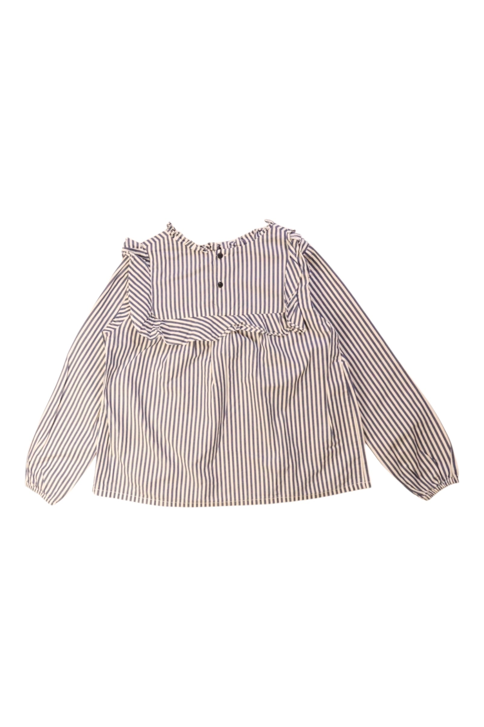 Jacadi Striped Off-Shoulder Top 6T、mySite、g9winljtr