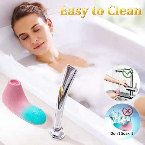 Remote Control Suction Vibrator