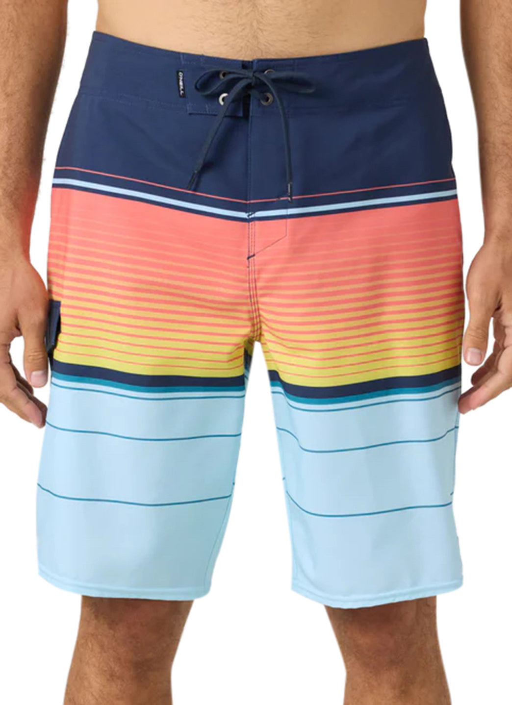 O'Neill Men's 21 Lennox Stripe Board Shorts、mySite、noshort