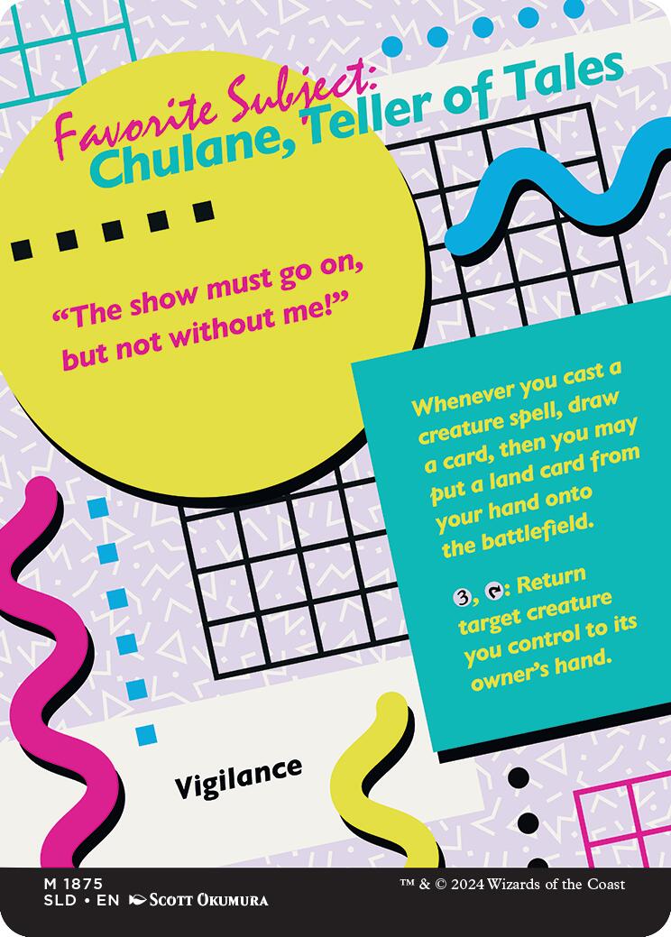 Chulane, Teller of Tales Secret Lair Drop Series、mySite、waistdrama