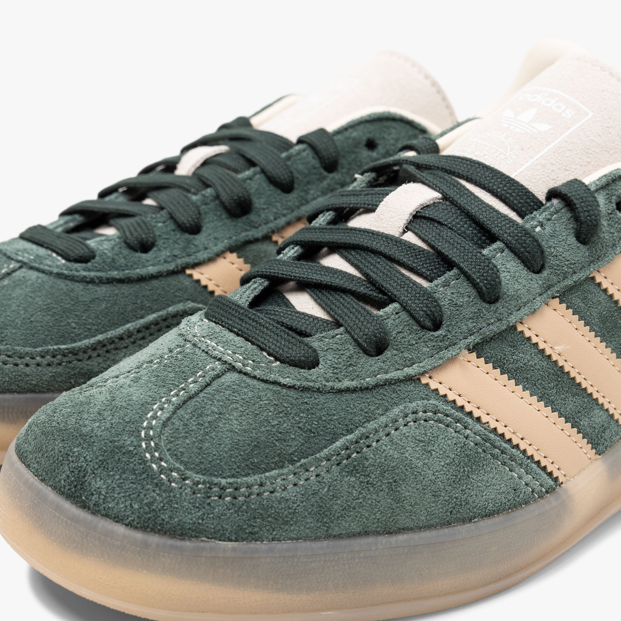  adidas Originals Gazelle Indoor Shadow Green / Warm Sandstone - Wonder White、mySite、merchandisen