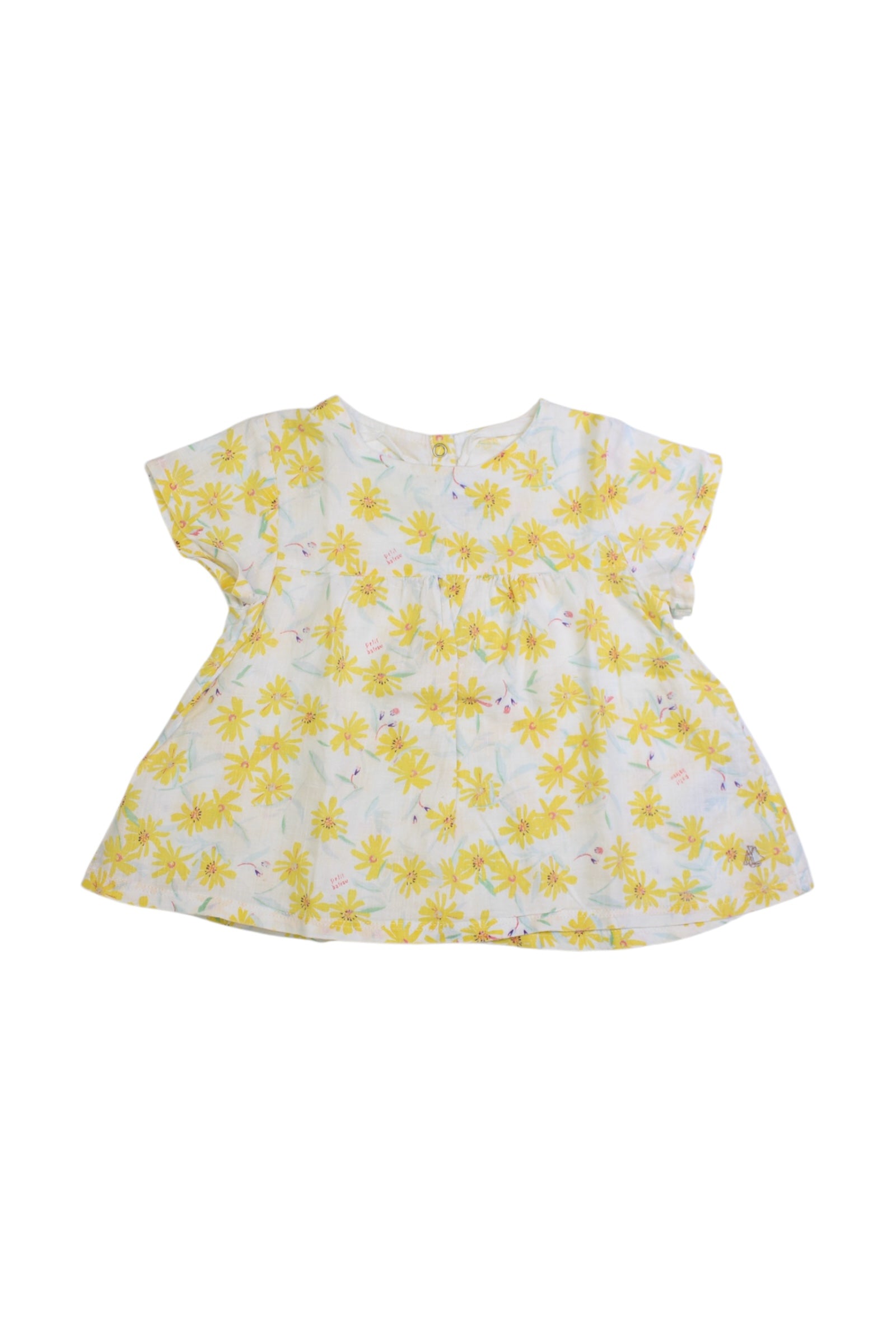 Petit Bateau Floral Top 2T、mySite、g9winljtr