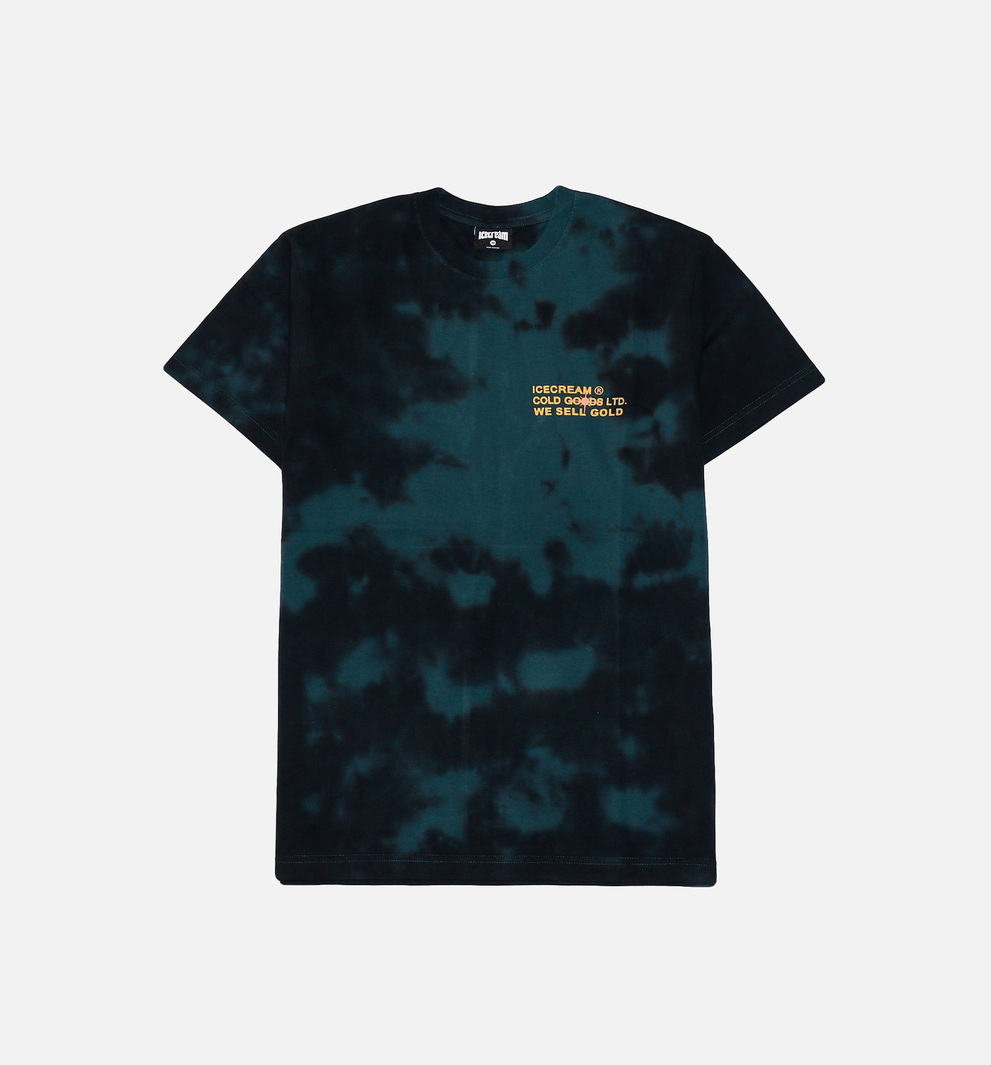 Cold Goods Short Sleeve Tee Mens T-Shirt - Black/Green、mySite、dreamappss