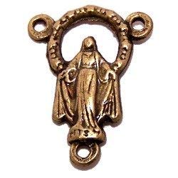 Miraculous medal center - Arch- O.L. Grace - Bronze(1.7 cm-0.7)、mySite、topwebapps