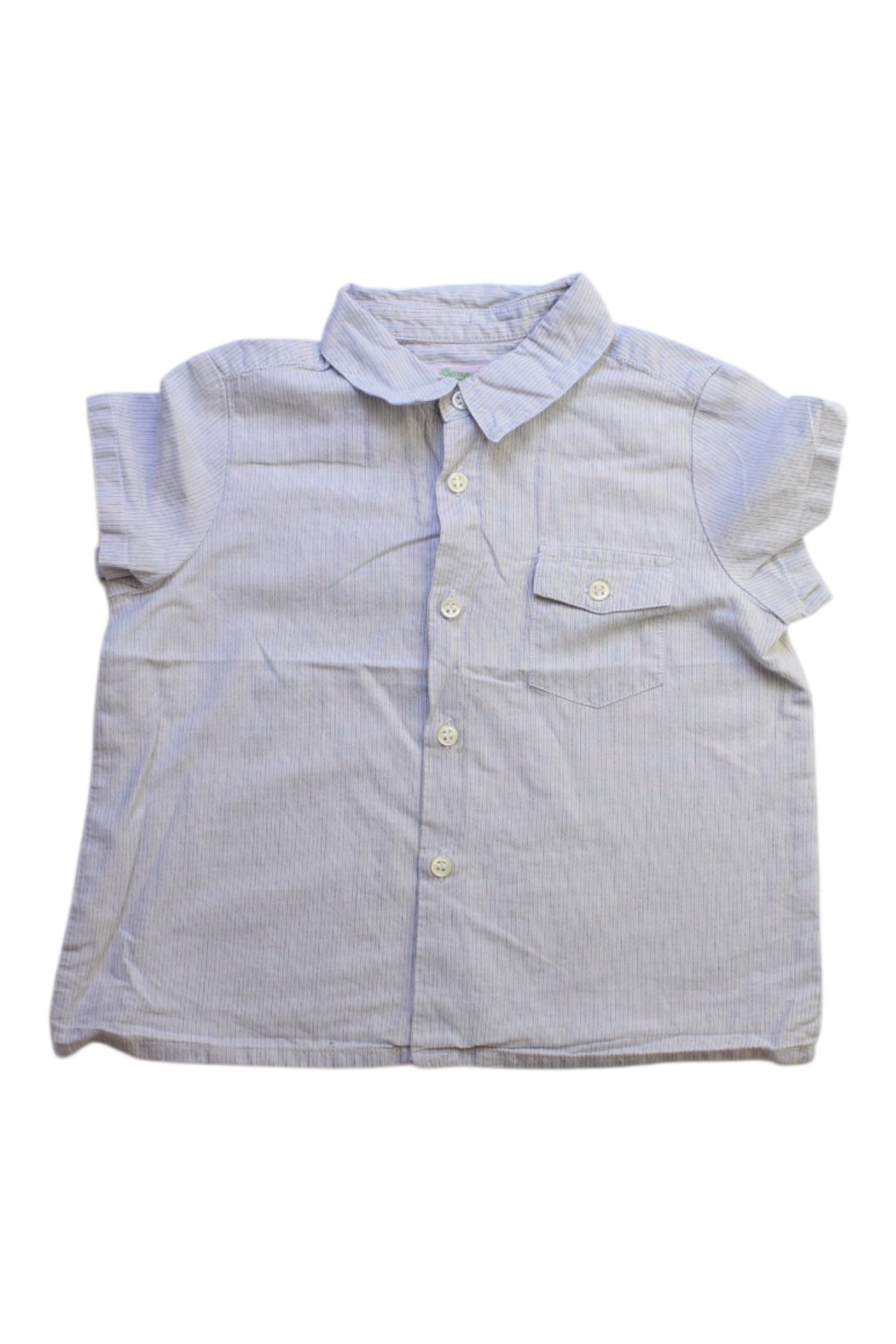 Bonpoint Buttoned Shirt With Pocket, Size 2T、mySite、g9winljtr