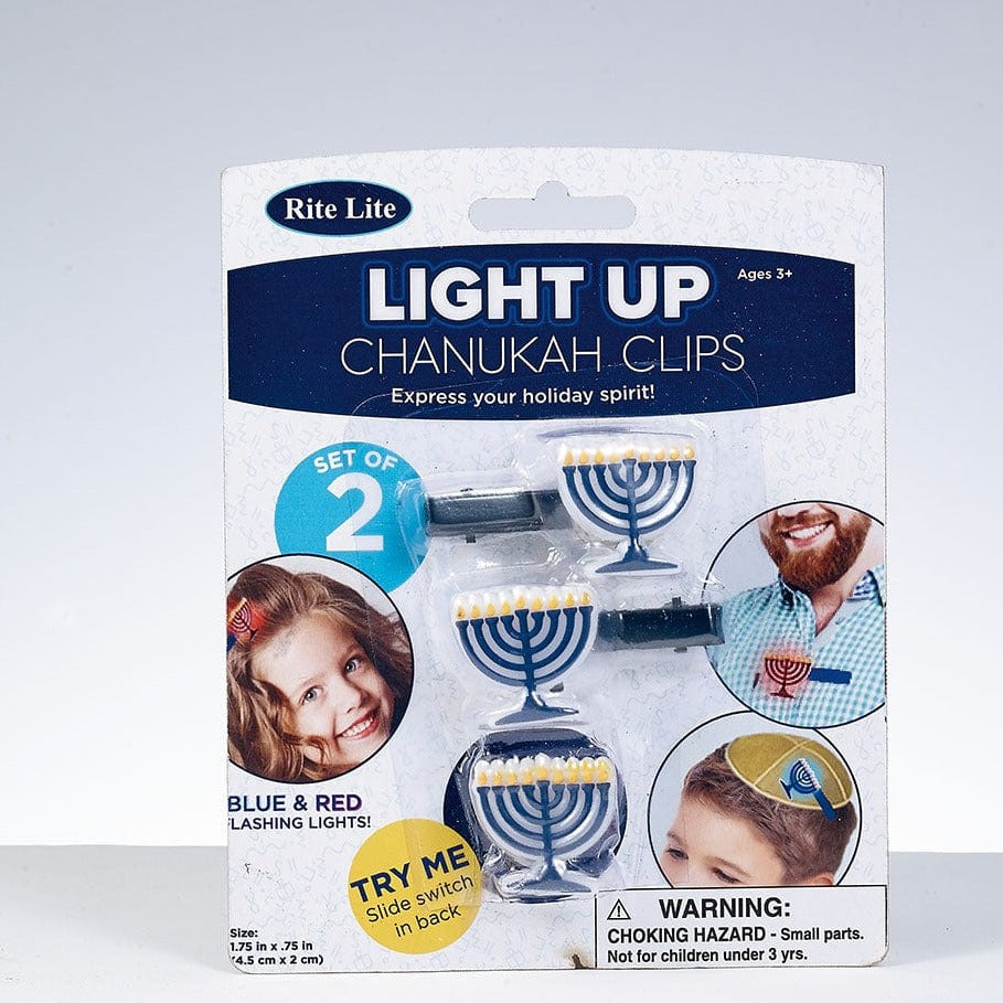 Light Up Hanukkah Clips - (Set of Two)、mySite、topwebapps