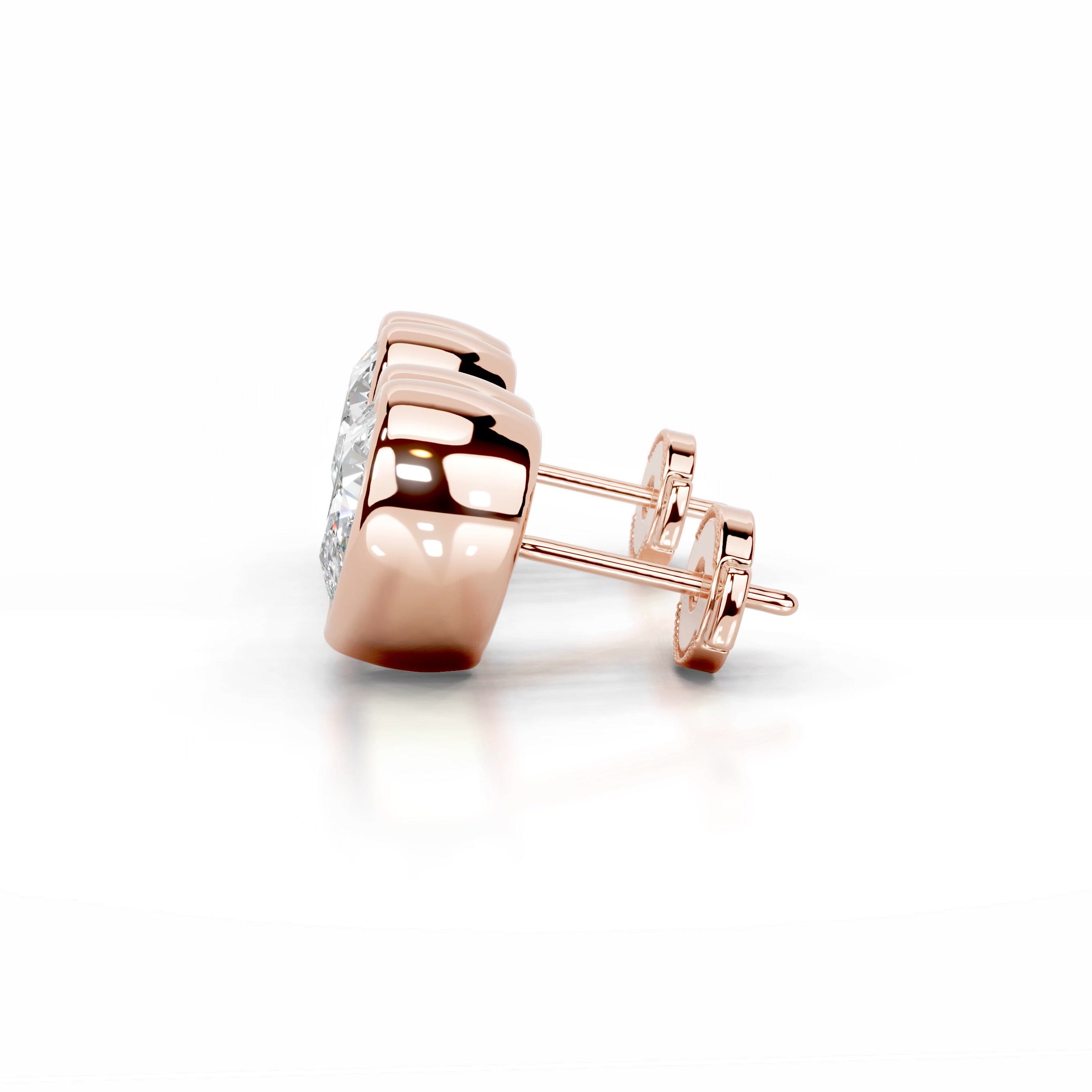 Janice Diamond Earrings - 14K Rose Gold、mySite、hinf8tx79