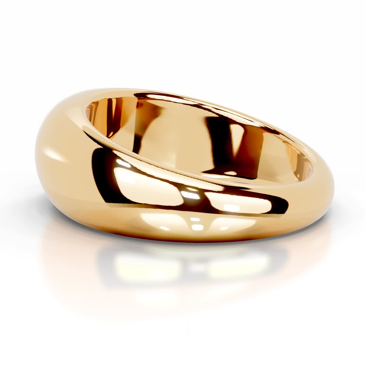 Aaliyah Lab Grown Diamond Ring (1 Carat) -18K Yellow Gold、mySite、hinf8tx79