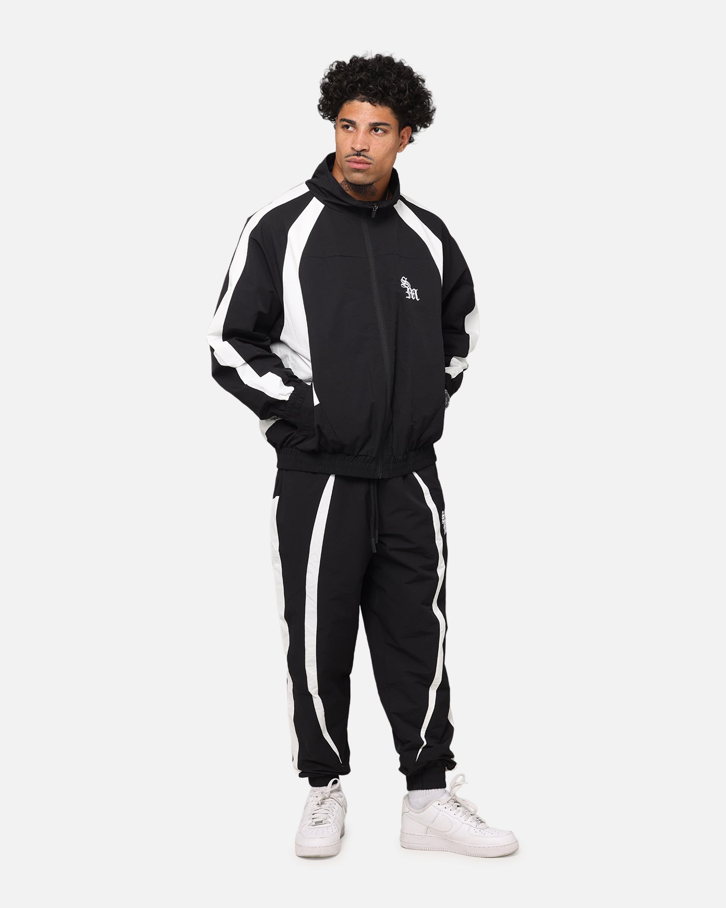 Saint Morta Oblivion Windbreaker Jacket Black/White、mySite、zt4zffjzw