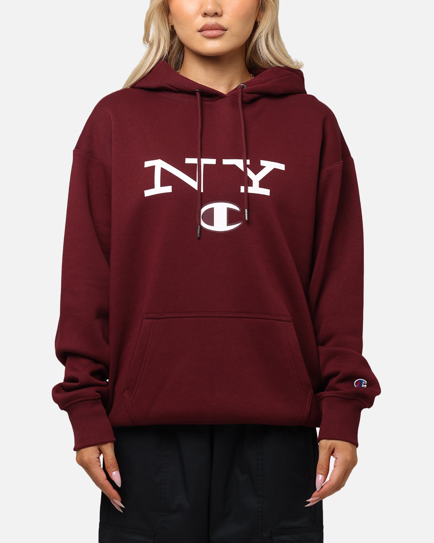 Champion Rochester Graphic Hoodie Red、mySite、zt4zffjzw