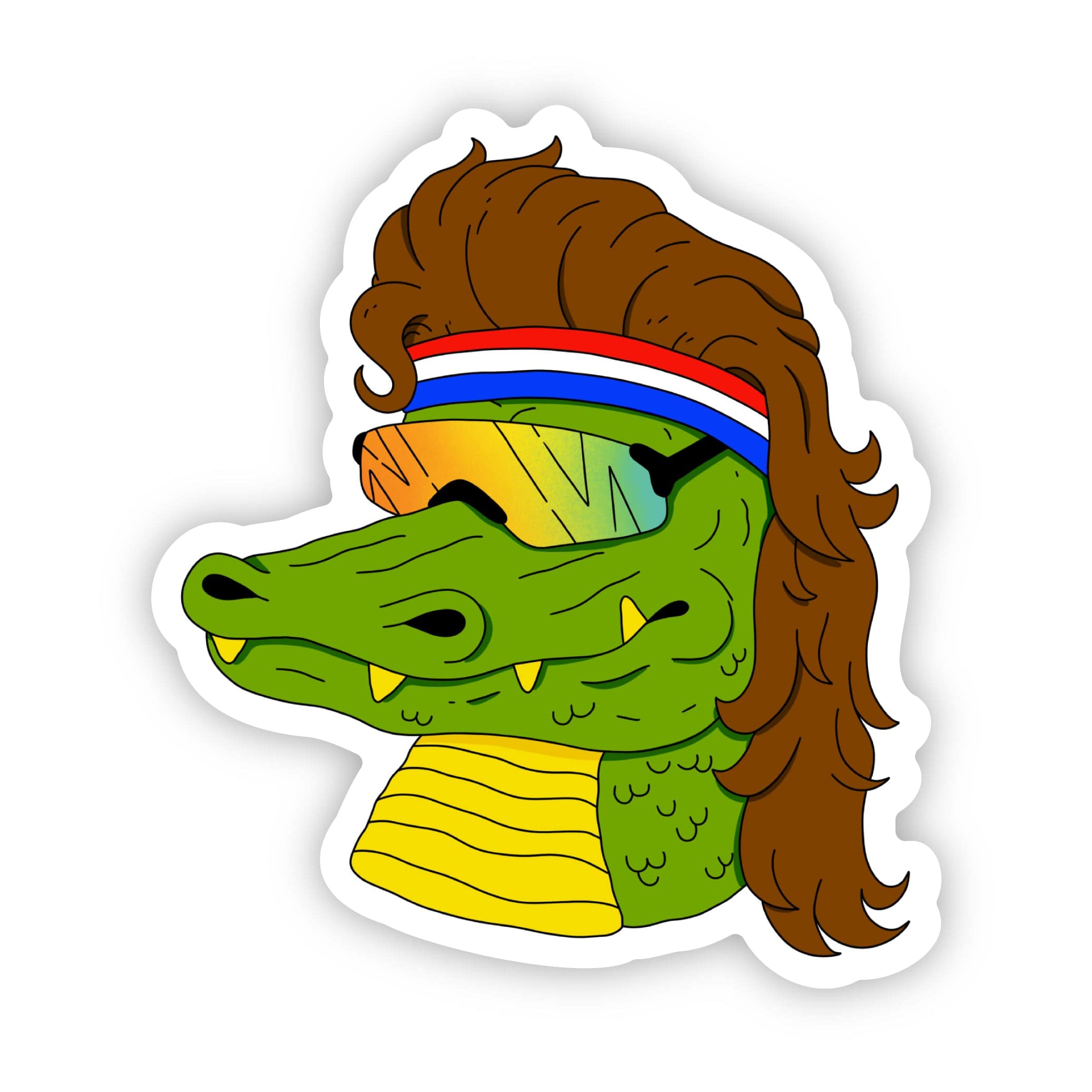  Merica Gator Sticker、mySite、ghnorth